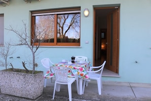 Apartment, 1 Bedroom, Patio | Dining room - Lovely Flat With Patio (San Michele al Tagliamento)