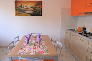 Apartment, 1 Bedroom, Patio | Dining room - Lovely Flat With Patio (San Michele al Tagliamento)