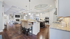 Fridge, microwave, oven, stovetop - 103 Mooring Buoy - Brand-New to Rental Market Palmetto Dunes Luxury Home - 4 Rows from Beach (Hilton Head Island)