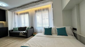 Apartamento Estudio 8 | In-room safe, blackout drapes, iron/ironing board, free WiFi - Apart Hotel Happy Life  (Alicante)