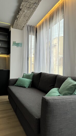 Apartamento Estudio 10 | In-room safe, blackout drapes, iron/ironing board, free WiFi - Apart Hotel Happy Life (Alicante)