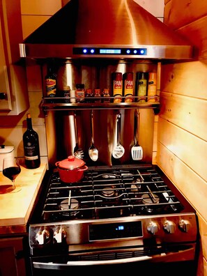 Microwave, oven, stovetop