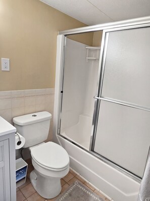 Bathroom - Ocean block, third floor condo just steps to the beach and Atlantic Ocean! Sea Horse #307 (Ocean City)