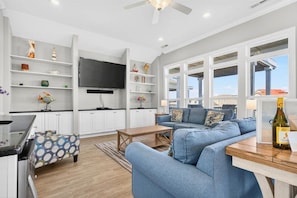 Smart TV, DVD player - Sea Esta is a 7-bedroom, 5-bathroom, large enough for the whole family! (Ocean Isle Beach)