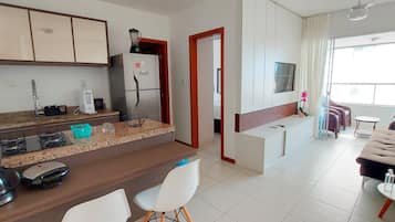 Apartment | Living area | 32-inch Smart TV with digital channels, streaming services