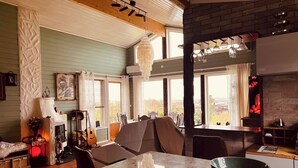 House, 2 Bedrooms, Accessible, Smoking | Interior - Cheerful Cabin With Sauna and Great Views (Hustadvika)