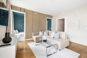 1 soverom, strykejern/-brett, wi-fi og sengetøy