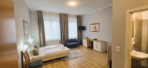 Apartamento conforto, vista para o pátio | Wi-Fi de cortesia