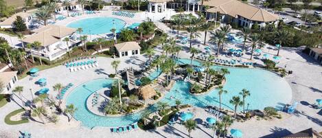 Et oppvarmet basseng