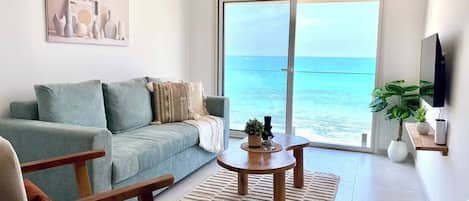 Apartment, 2 Bedrooms, Balcony | Living room