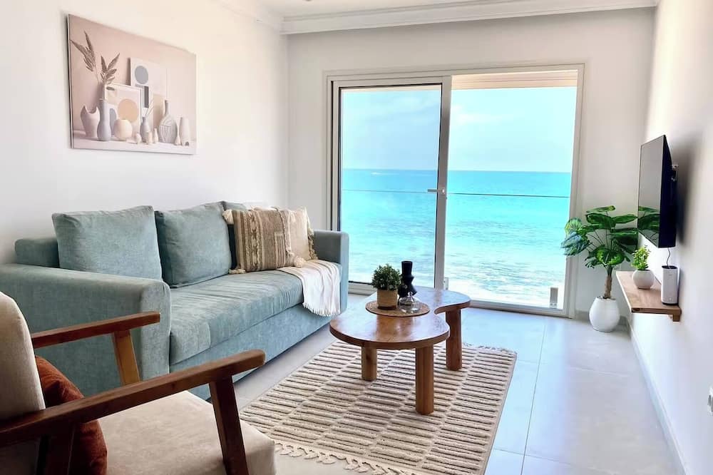 L'écume Blanche - Apartment With Feet in the Water