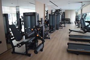 Fitness facility - Binghatti Dusk Studio - Gym &Pool (Dubai)