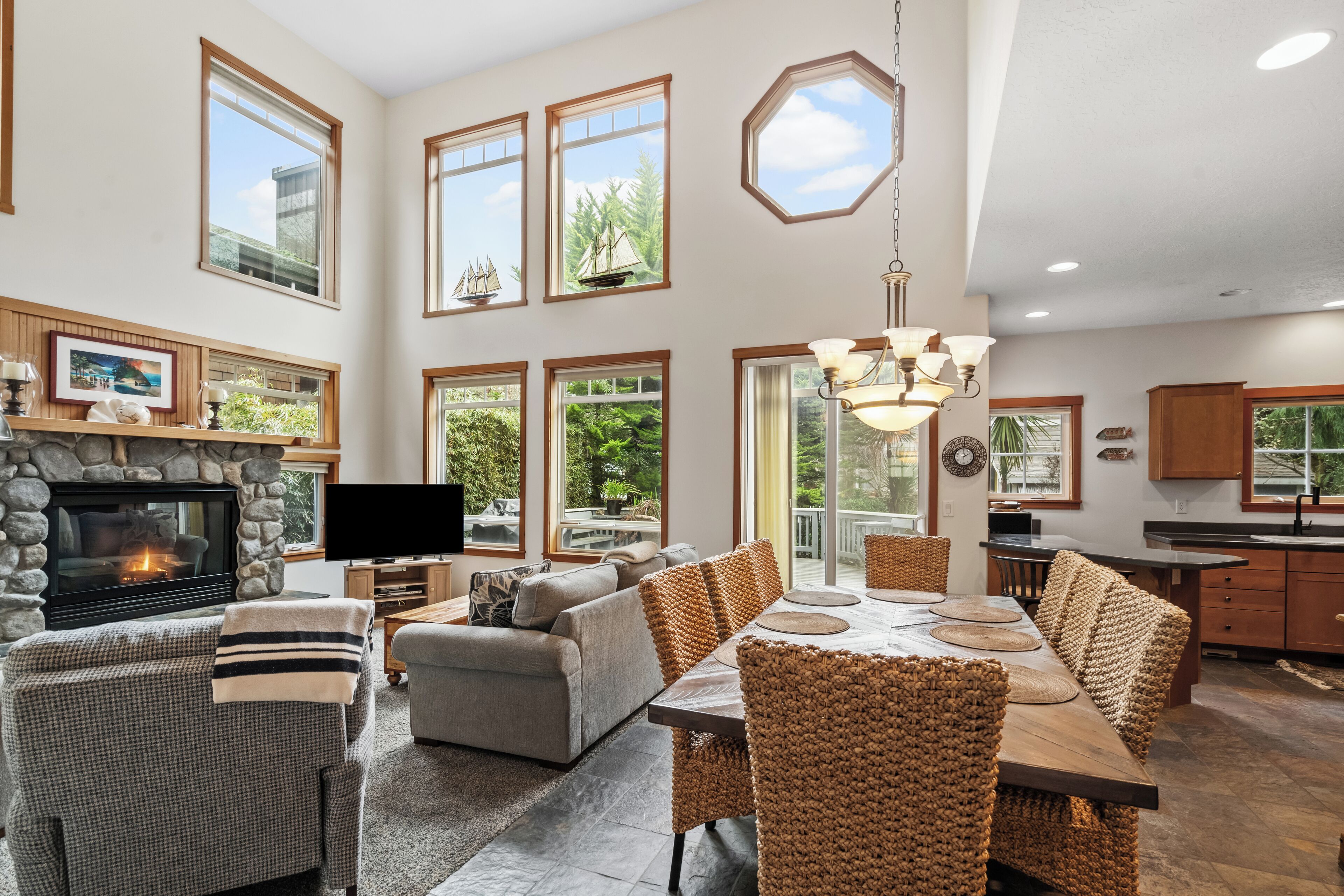 Älytelevisio, takka