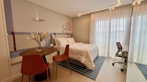 Deluxe-lejlighed - 1 dobbeltseng | Strygejern/strygebræt, gratis Wi-Fi