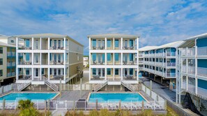 Exterior - Gulf-Front Duplex | Pet Friendly | Shared Pool (Gulf Shores)