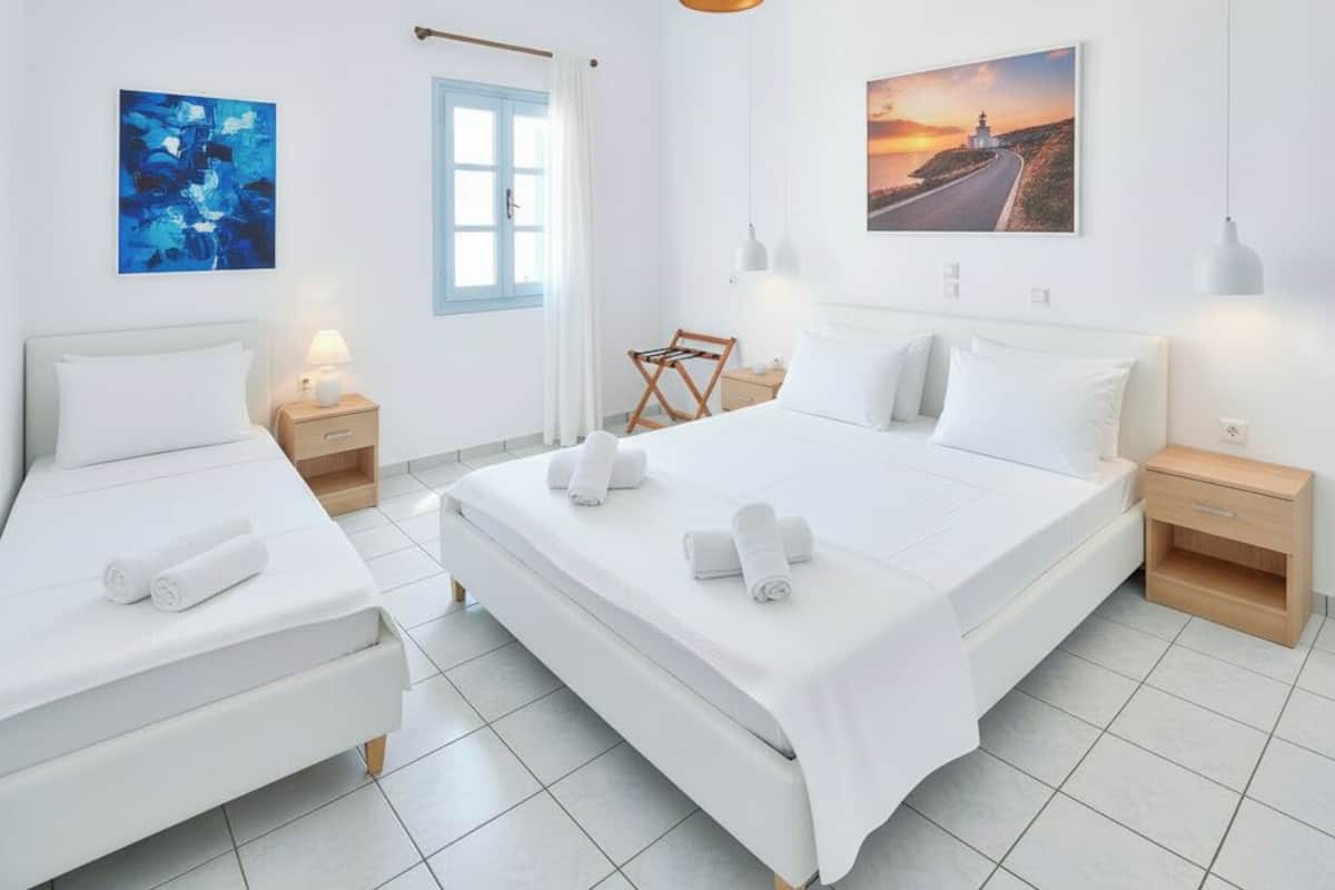 Blackout drapes, iron/ironing board, free cribs/infant beds, free WiFi