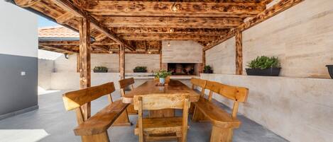 Opções para refeição ao ar livre