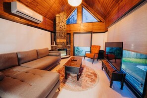 Bungalow, Terrasse, zum Garten hin | Bügeleisen/Bügelbrett, kostenloses WLAN