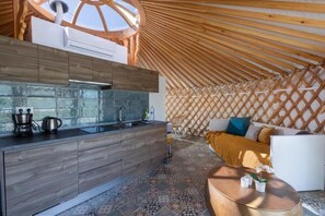 Interior - Tent at Finca Feliz Andaluz (Álora)