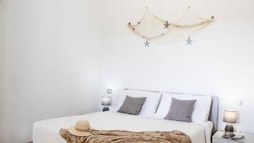 1 slaapkamer, een strijkplank/strijkijzer, gratis wifi, beddengoed