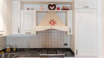 Frigorífico, horno, placa de cocina y lavavajillas