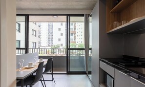 Basic Apartment | Private kitchen - Comfort and Convenience w/ an Unbeatable Location in Jardim Paulista - Onns (São Paulo)