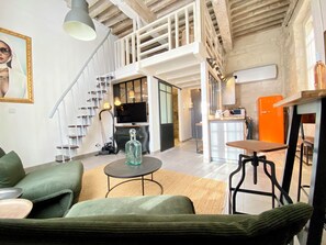 Living area - Prestige des Papes-Élégance Confort Cœur d'Avignon (Avignon)