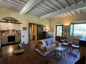 Living area - Podere Casanova - Gilvus Relax in San Gimignano (San Gimignano)