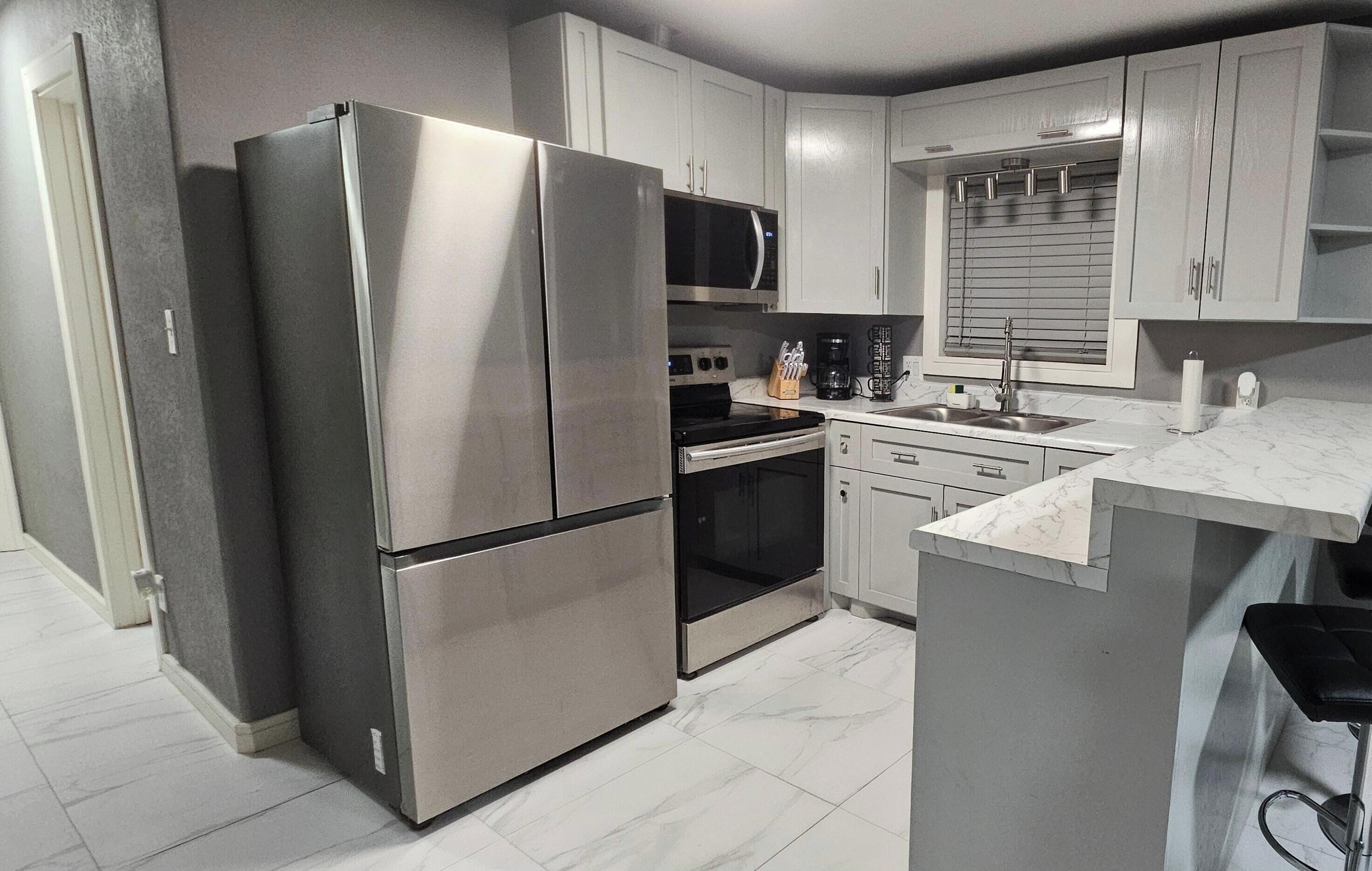 Microondas, horno y parrilla de estufa 