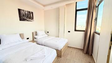 Laptop workspace, free WiFi