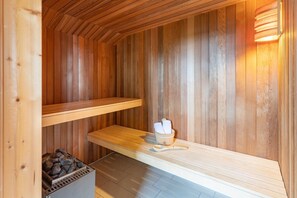 Sauna - skandinavisches Reihenhaus in Dagbuell mit Sauna (Dagebüll)