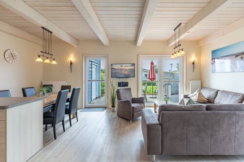 skandinavisches Reihenhaus in Dagbuell mit Sauna