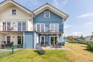 Exterior - skandinavisches Reihenhaus in Dagbuell mit Sauna (Dagebüll)