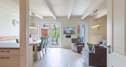 Maison mitoyenne scandinave avec sauna Ă DagbĂŒll