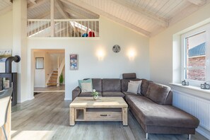 Smart TV, chimenea y reproductor de DVD 