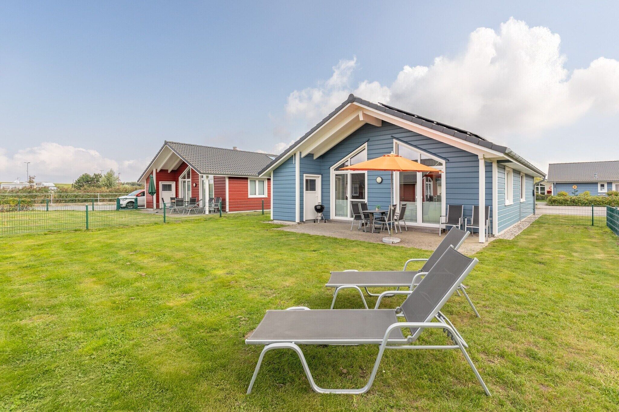 Außenseite Ferienhaus [Sommer]