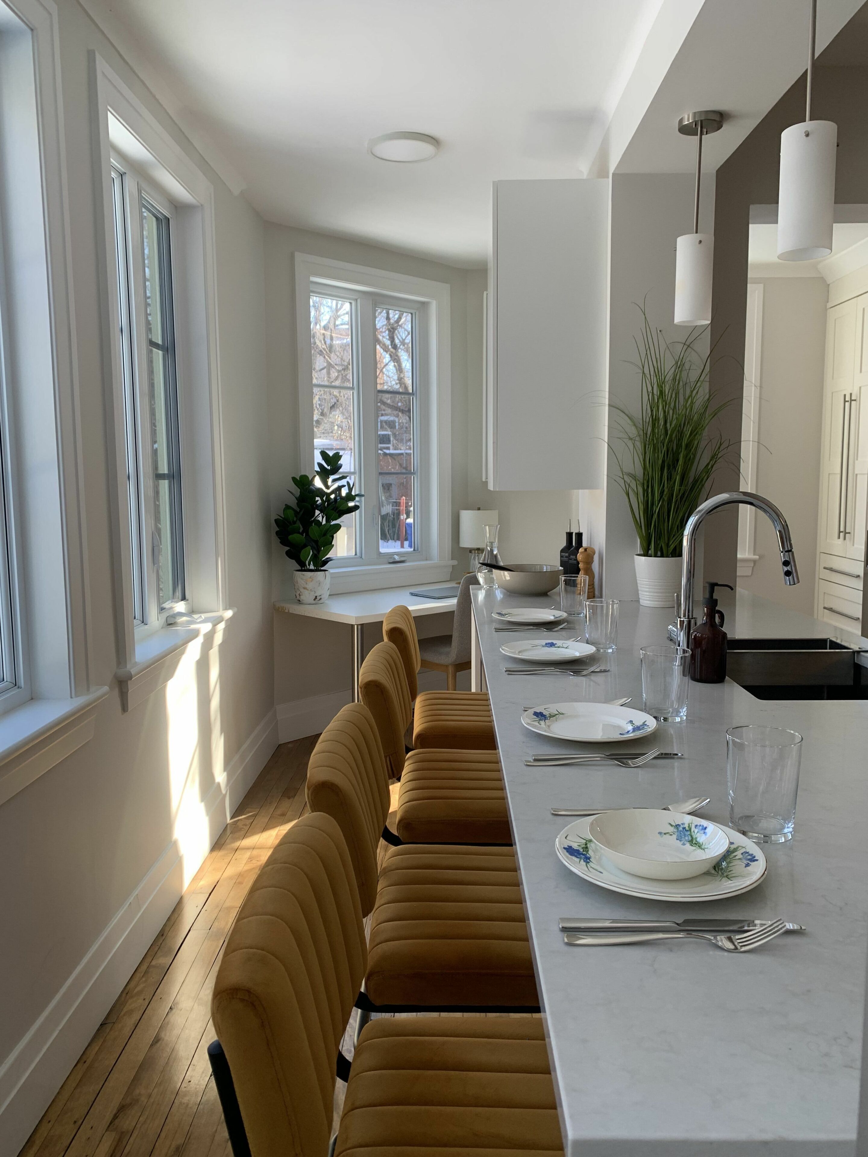 Signature Suite, 3 Bedrooms, Hot Tub, City View | Private kitchen | Full-sized fridge, microwave, oven, stovetop