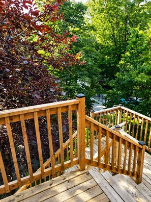 City-Loft, 1 Queen-Bett und Schlafsofa, Stadtblick | Terrasse/Patio