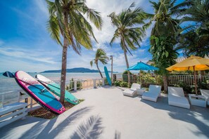 Terrace/patio - 4-Bedroom Villa with Unobstructed Sea View on Rawai Beach, Phuket (Tambon Rawai)