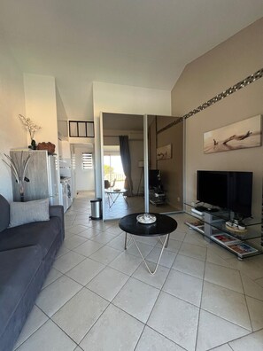 Living area - Apartment Beautiful sea view gulf of Saint-Tropez (Cogolin)