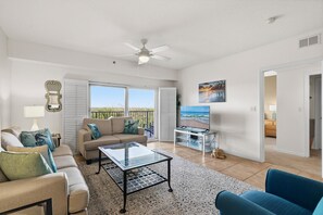 Condo, Multiple Beds (Oceanwalk 7-404) | Living area - Oceanwalk 7-404 (New Smyrna Beach)