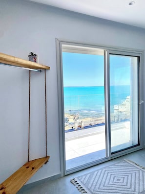 Apartment, 2 Bedrooms, Balcony | Interior - L'onde Turquoise - Apartment With Feet in the Water (La Marsa)