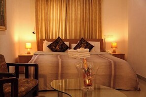 Economy Room, Balcony, City View | Desk, laptop workspace, blackout drapes, soundproofing - Lekki Suites (Lekki)