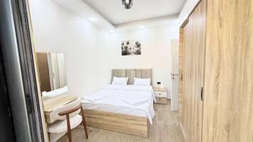 1 Schlafzimmer, kostenloses WLAN, Bettwäsche, Rollstuhlgeeignet