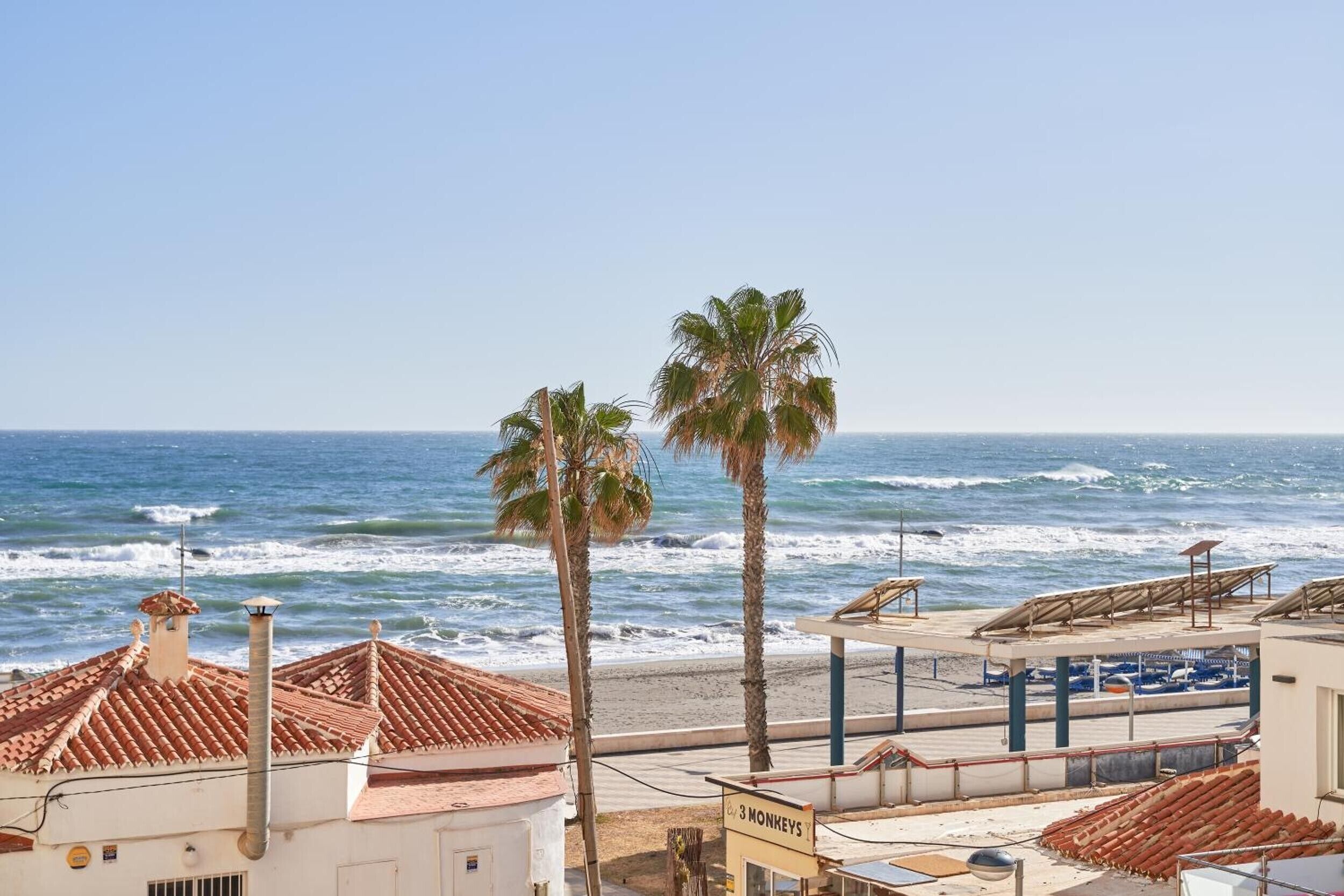 Una spiaggia nelle vicinanze