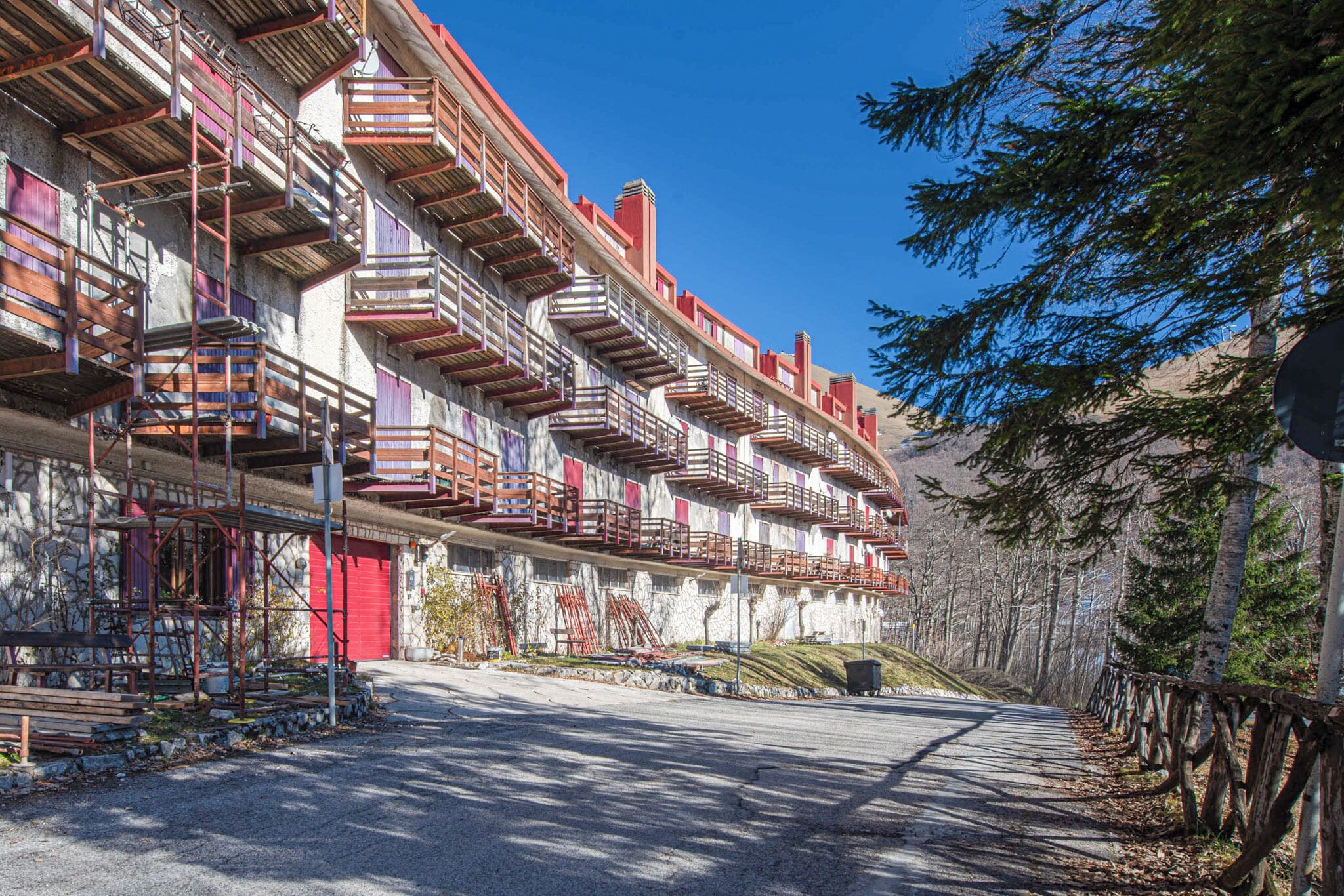 Fassade der Unterkunft