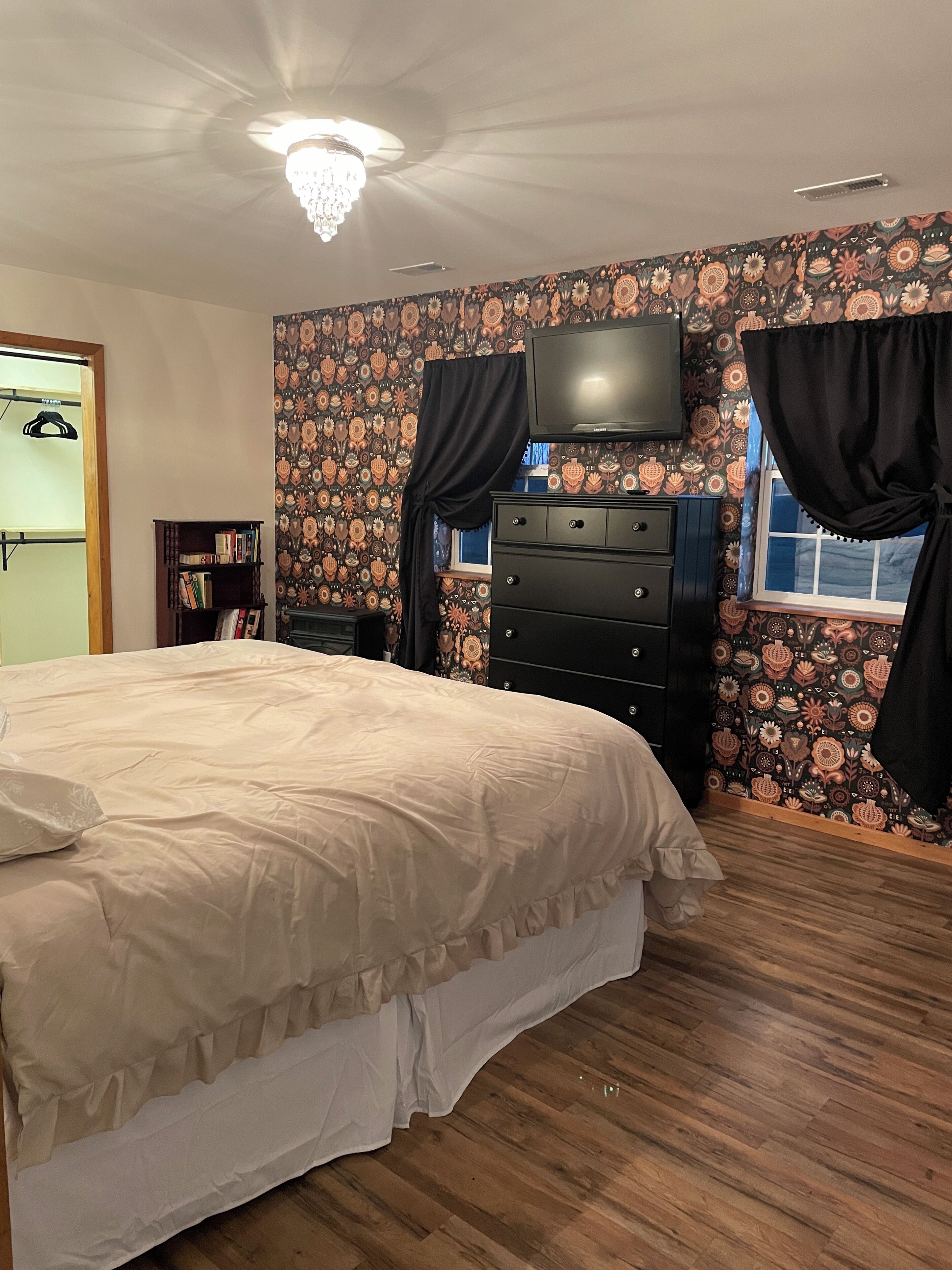 1 quarto, ferros/tábuas de passar roupa, Wi-Fi, roupa de cama