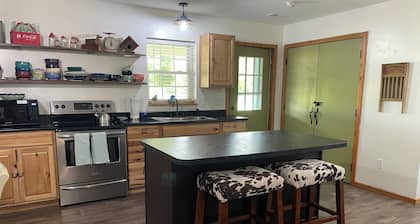 Cozy 1-bedroom ranch house in Georgetown on 10 acres with horse paddock.