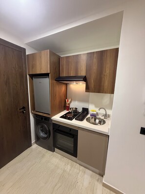 Fridge, oven, stovetop, coffee/tea maker - Cosy Loft with Sauna - In Casablanca (Casablanca)