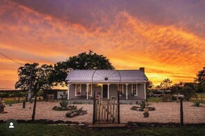 Exterior - Stay at the 1905 TX Farmhouse•Cowboy Pool+Fire Pit (Llano)